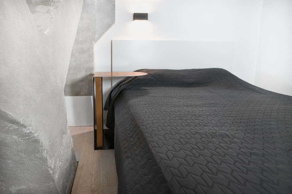 Painted Steel Side Table - B E N T