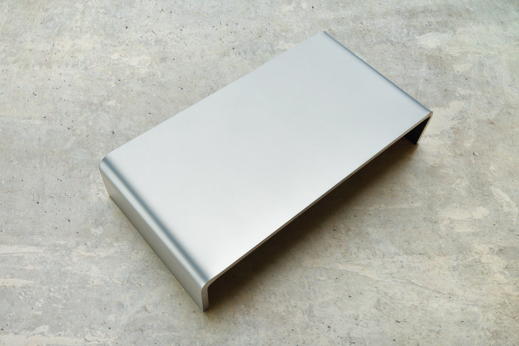 Monitor Stand - Heavy-duty Titanium Finish - B E N T