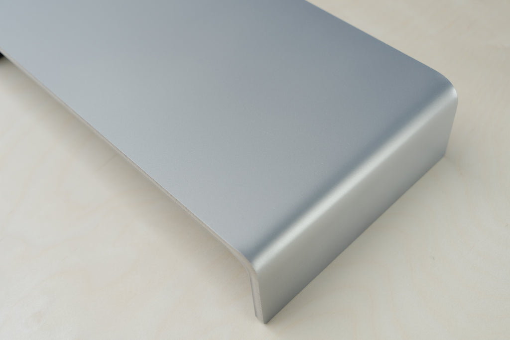 Monitor Stand - Heavy-duty Titanium Finish - B E N T