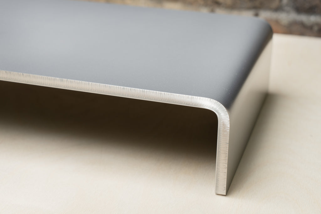 Monitor Stand - Heavy-duty Titanium Finish - B E N T