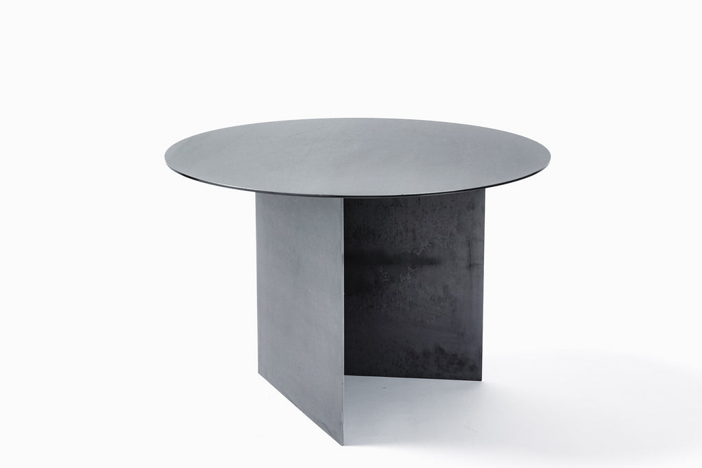 Round Low Side Table - V Shape base - B E N T