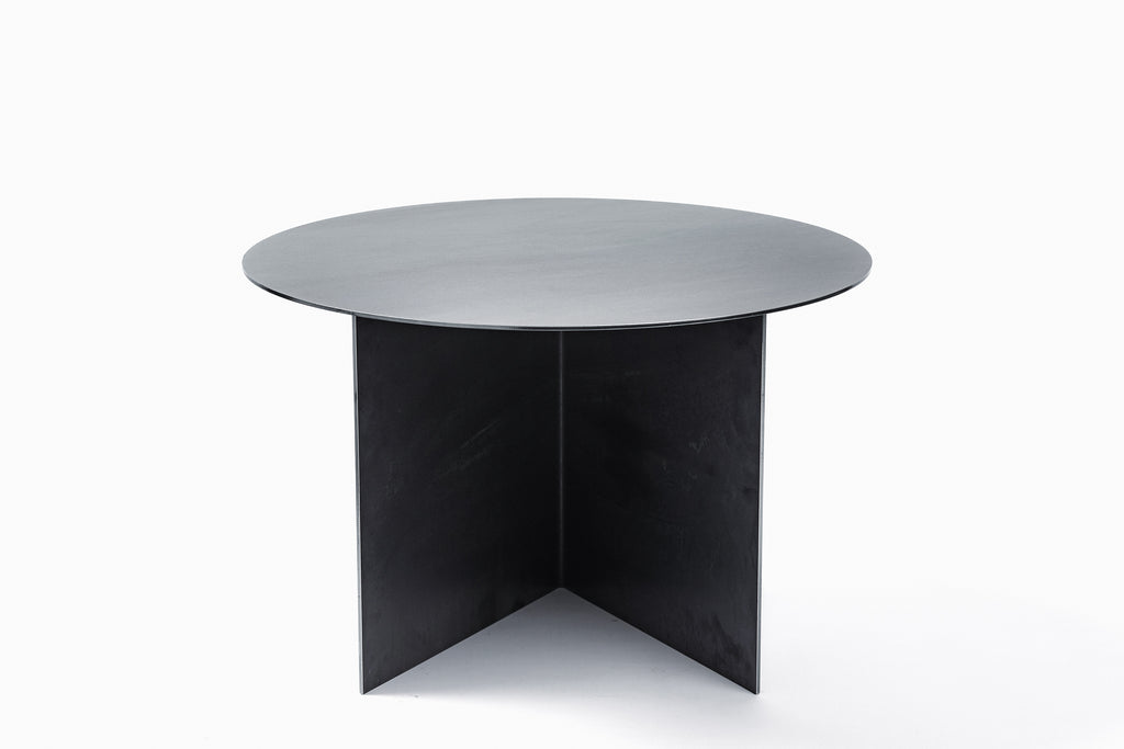 Round Low Side Table - V Shape base - B E N T