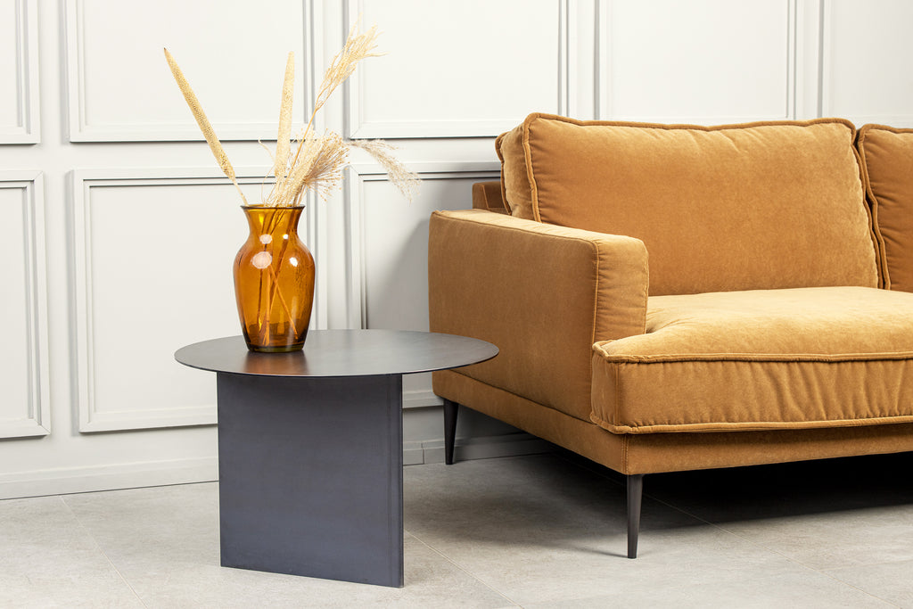 Round Low Side Table - V Shape base - B E N T