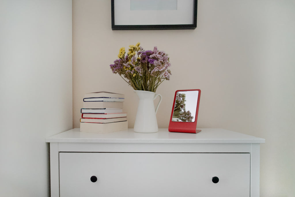 Slanted table mirror - B E N T