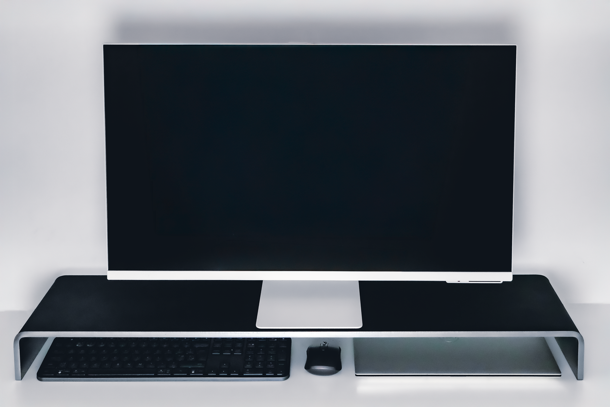 Heavy-Duty Dual Monitor Riser– B E N T