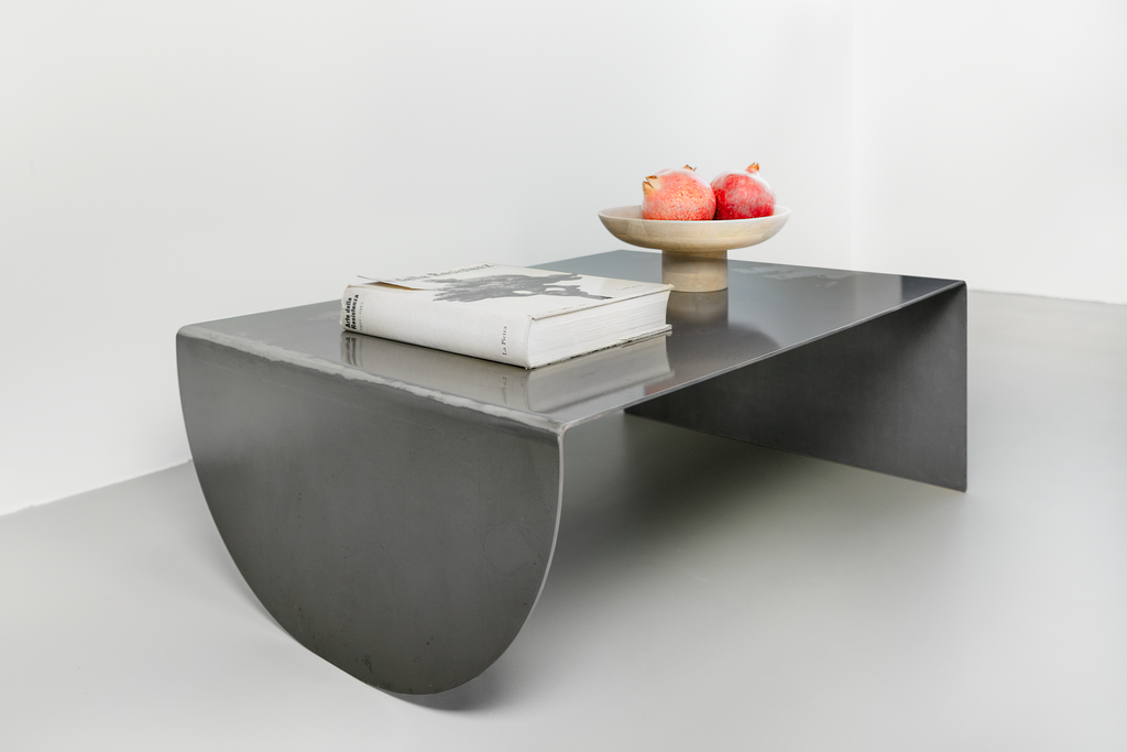 Asymmetrical Random Pattern Coffee Table - B E N T