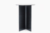 Natural Metal Round Side Table - B E N T