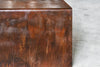 Rusted steel coffee table - B E N T
