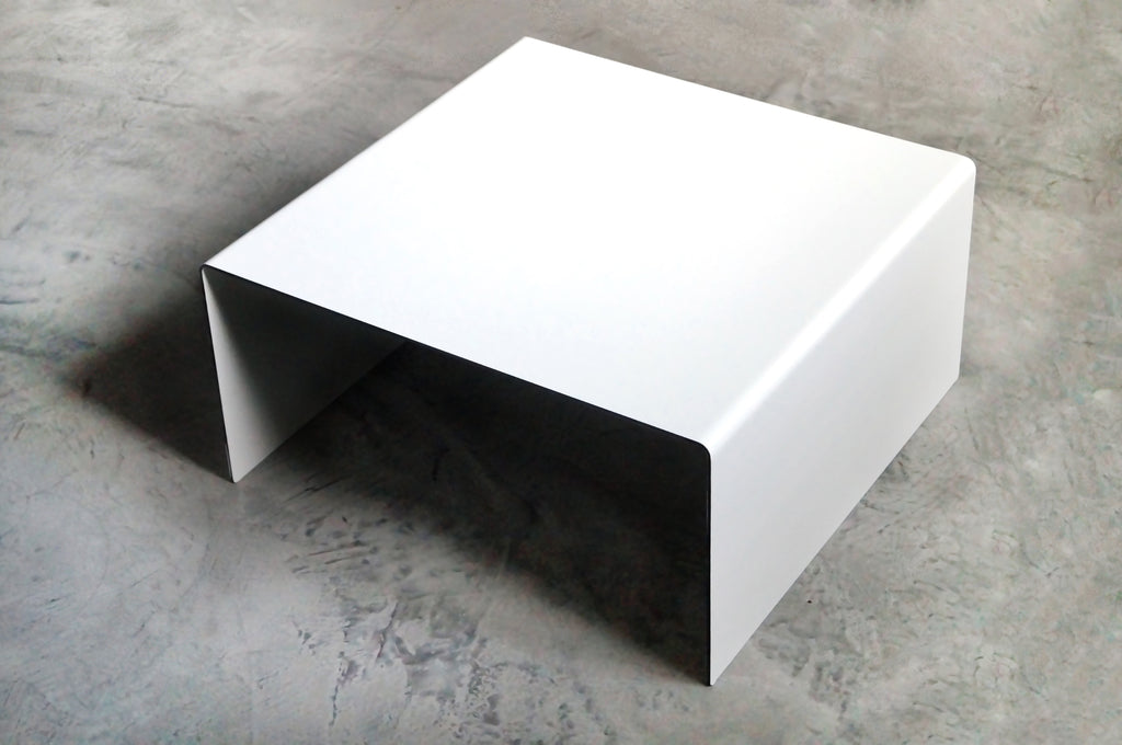 Square coffee table - White - B E N T