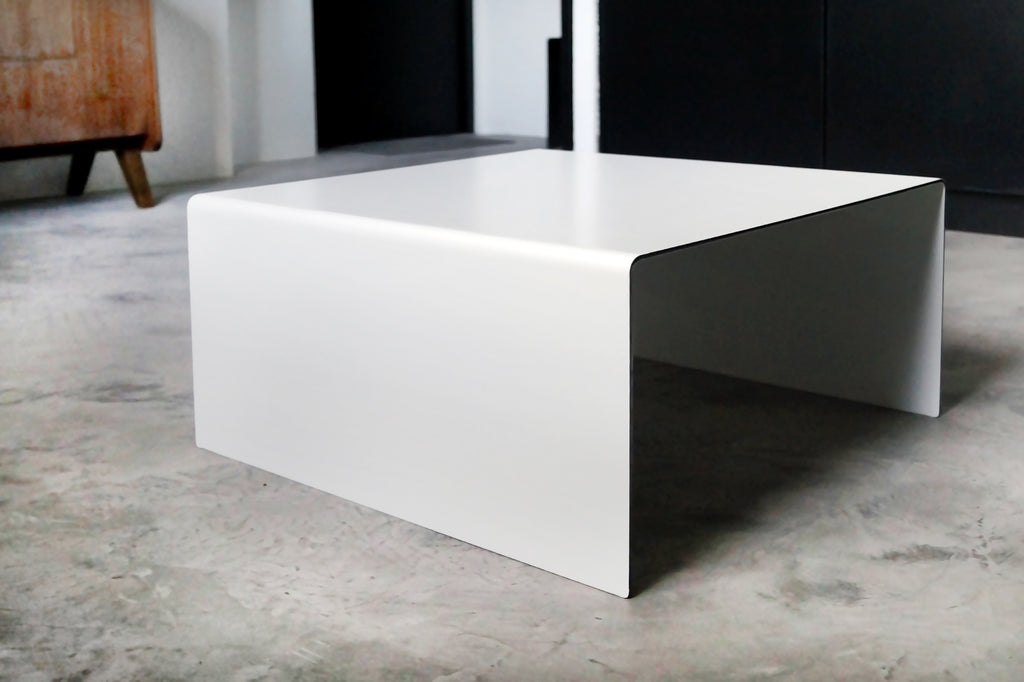 Square coffee table - White - B E N T