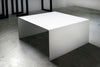 Square coffee table - White - B E N T