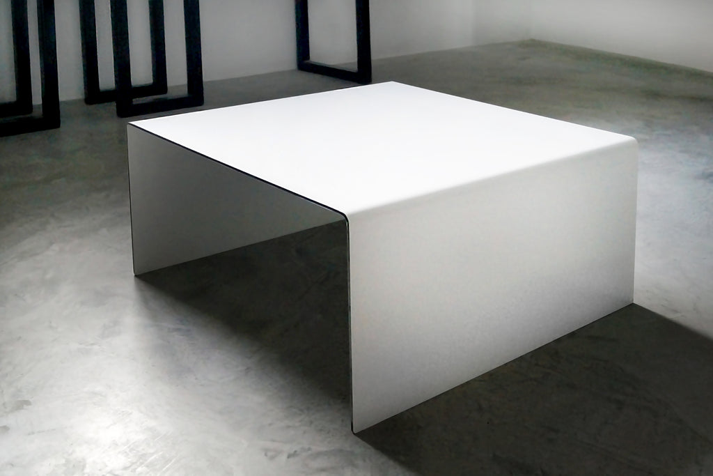 Square coffee table - White - B E N T