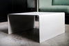 Square coffee table - White - B E N T