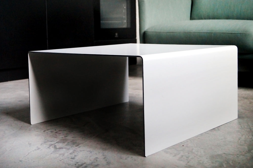 Square coffee table - White - B E N T