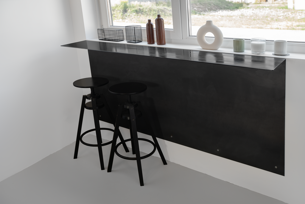 Steel Loft Bar Table - B E N T