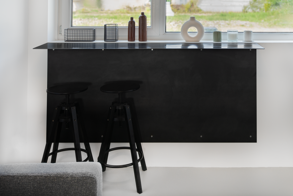 Steel Loft Bar Table - B E N T